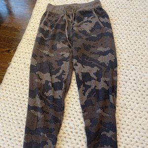 Camo Cashmere Sweatpants